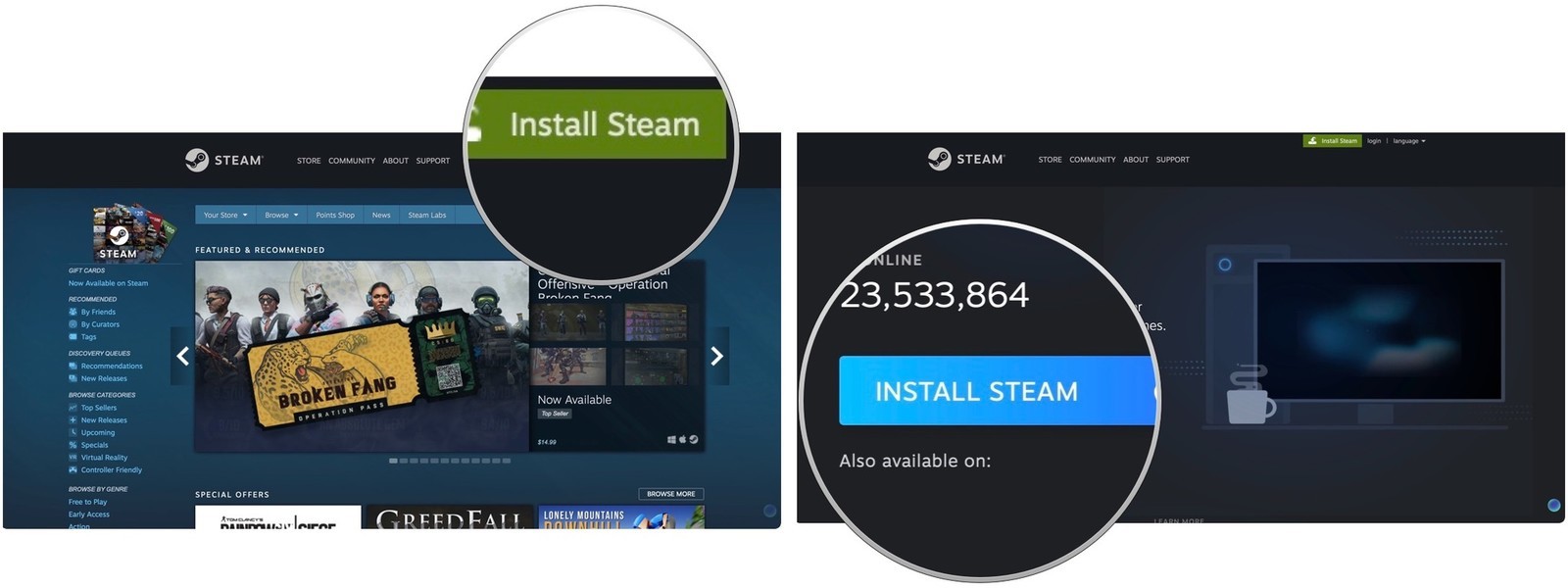 how does steam work for mac